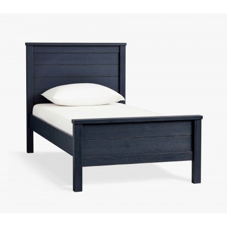 YC08-053 : Giường Ngủ Châu Âu - Weathered Navy 